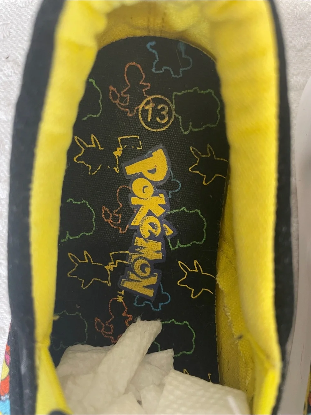 Pokemon Kids Slip-On canvas low top Sneakers converse vans keds 13